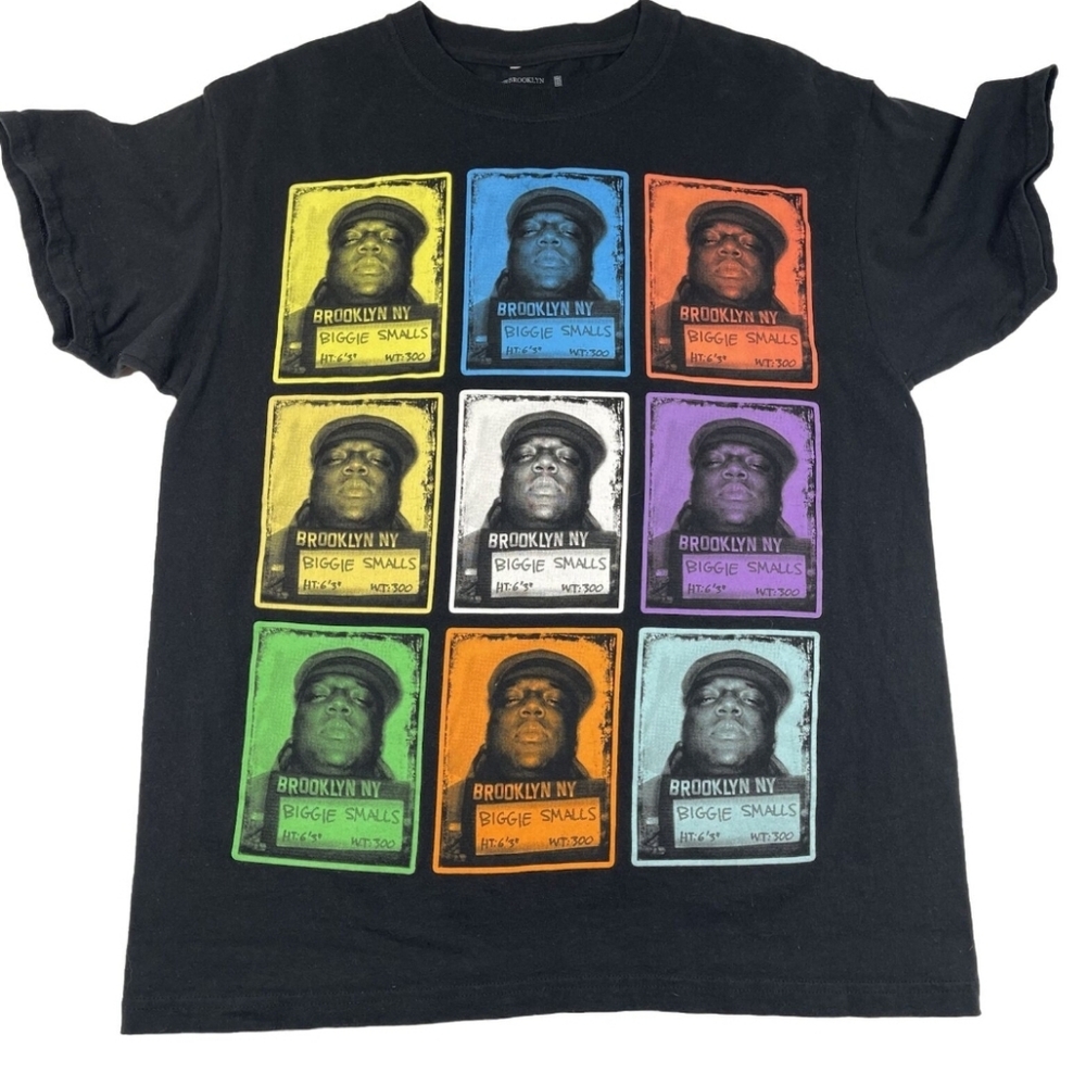 Men's Biggie Smalls Rap Tshirt